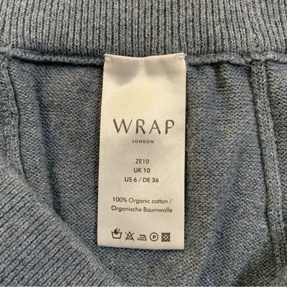 WRAP London pants size S knit organic cotton - Picture 4 of 7